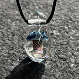 Oopazi Jellyfish Glass Pendant #13