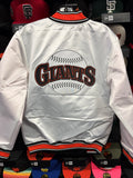 SF Giants M&N Reversible Satin Jacket