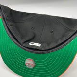 SF Giants “Retro Script” NE Fitted (Black/Orange/Gold)