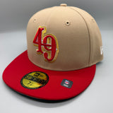 SF 49ers “Deceptor” (Camel/Red) NE Fitted