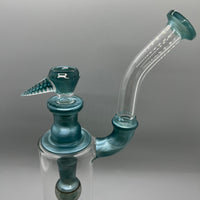 Shamby Glass Custom 11” Satin Bubbler w/Retti (Neptunium)