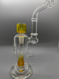 *Sale 12/01* M&M Tech Glass 10” Fumed Bubbler