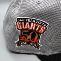 Holiday Sale (Dec 12th) SF Giants NE Fitted (Pivot Mesh Crown) w/ 50th Anniv Side Patch