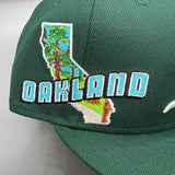 Holiday Sale Oakland Athletics NE Fitted (Stateview)