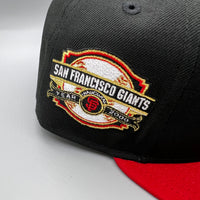SF Giants NE Fitted (Black/White/Red) w/ 2000 InAugural Season SP