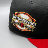 SF Giants NE Fitted (Black/White/Red) w/ 2000 InAugural Season SP