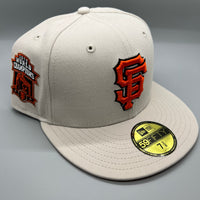 SF Giants NE Fitted (Stone/Orange/Black) w/ 2012 WSC Side Patch