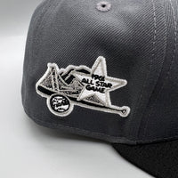 SF Giants NE Fitted (Dark Gray/Black/White) w/ 1961 ASG Side Patch