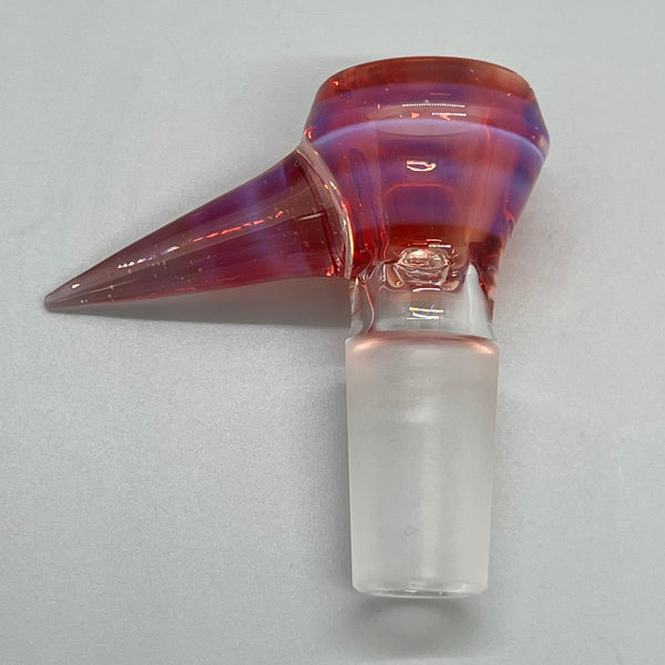 Shamby Glass 14mm Slide #01 (Purple Rainbow)