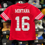 SF 49ers Mitchell&Ness Montana #16 Jersey (Children Size)