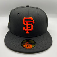 SF Giants NE Fitted (Black/Orange) w/ 2010 WSC Side Patch