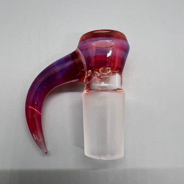Shamby Glass 18mm Slide #01 (Purple Rainbow)