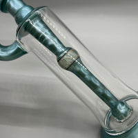 Shamby Glass Custom 11” Satin Bubbler w/Retti (Neptunium)