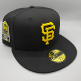 SF Giants (Black/Yellow) NE Fitted w/2007 ASW Side Patch