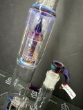 Sovereignty FA 3-Line 9.5mm 3-Cut to Mini Grid Dome with Splash Guard CS x2 38mm Neck (Amber Purple)