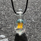 Oopazi Jellyfish Glass Pendant #02