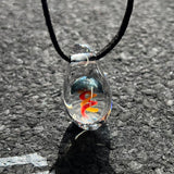 Oopazi Jellyfish Glass Pendant #03