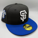 SF Giants NE Fitted (Black/White/Royal Blue) w/ ‘10 WSC Side Patch