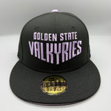 GS Valkyries “Script” (Black/Purple) NE Fitted