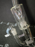 Sovereignty MA Stemline 16mm 6-Cut UpGrid to Mini Grid Dome with Bent Neck (Translucent Hydro Over White Satin)