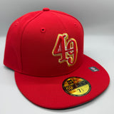 SF 49ers “Deceptor” (Original Red) NE Fitted