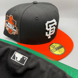 SF Giants NE Fitted (Black/White/Orange) w/ ‘14 WSC Side Patch
