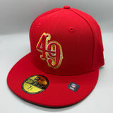 SF 49ers “Deceptor” (Original Red) NE Fitted