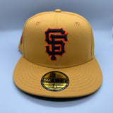 SF Giants NE Fitted (PanamaTan/Black/Orange) w/ 2010 WSC SP