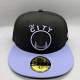SF Warriors “The City” (Black/Lavender) NE Fitted