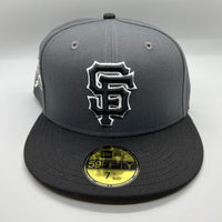 SF Giants NE Fitted (Dark Gray/Black/White) w/ 1961 ASG Side Patch