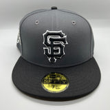 SF Giants NE Fitted (Dark Gray/Black/White) w/ 1961 ASG Side Patch