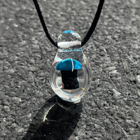 Oopazi Jellyfish Glass Pendant #14