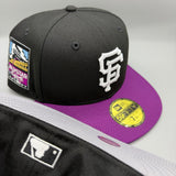 SF Giants NE Fitted (Black/White/Purple) w/ ‘07 ASG
