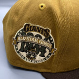 SF Giants NE Fitted (OldGold/Brown/Olive) w/‘84 ASG Side Patch