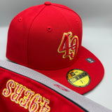 SF 49ers “Deceptor” (Original Red) NE Fitted