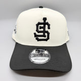 SF Giants “Upside-Down” (Chrome/Black) 9Forty A-Frame NE Snapback