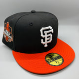 SF Giants NE Fitted (Black/White/Orange) w/ ‘14 WSC Side Patch