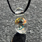 Oopazi Jellyfish Glass Pendant #07