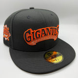 SF Giants “Gigantes (Black/Orange) NE Fitted w/ Gig Side Patch