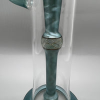 Shamby Glass Custom 11” Satin Bubbler w/Retti (Neptunium)