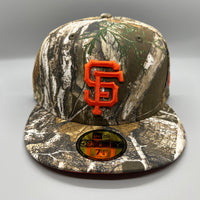 SF Giants (RealTree Camo/Orange) NE Fitted