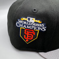 SF Giants NE Fitted (Black/Gray/Orange) w/ 2010 WSC SP