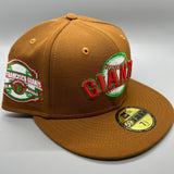 Holiday Sale SF Giants (LtBrown/NeonGreen/Red) NE Fitted w/ ‘00 InAug Season SP