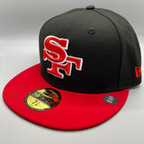 SF 49ers “Elemental” (Black/Red/White) NE Fitted