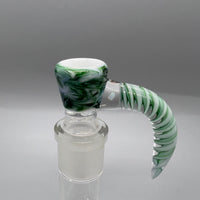 Jarred Bennett Glass 18mm Slide #13 (Exp Green Over White)