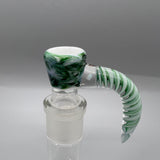 Jarred Bennett Glass 18mm Slide #13 (Exp Green Over White)