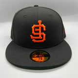 SF Giants “Upside Down” (Black/Orange) NE Fitted