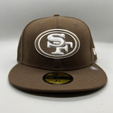 SF 49ers (Brown/White) NE Fitted