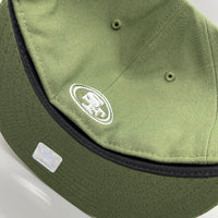 SF 49ers (Olive/White) NE Fitted