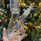 Holiday Sale (Dec 22nd) US TUBES 16” Custom 7mm Beaker w/Dome Perq